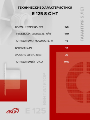 Держатель ДКП D100 пластик ERA