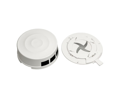 Приточный клапан NovaProf 500мм с пластиковой решеткой ASA