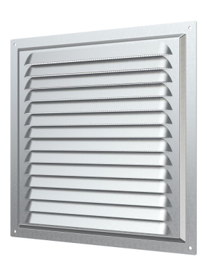 Решетка вентиляционная МЦ сетка 250х250 оцинк.сталь ERA