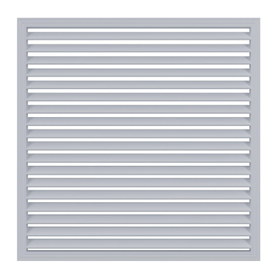 Экран радиаторный ПР фланец 600х600 пластик Gray ERA