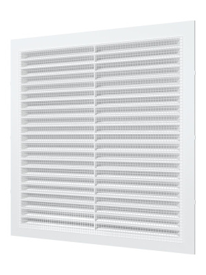 Решетка вентиляционная С сетка 235х235 пластик ERA
