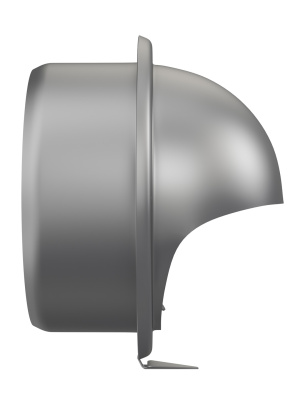 Выход стенной ВМ фланец D160 каплесборник сетка нерж.сталь ERA