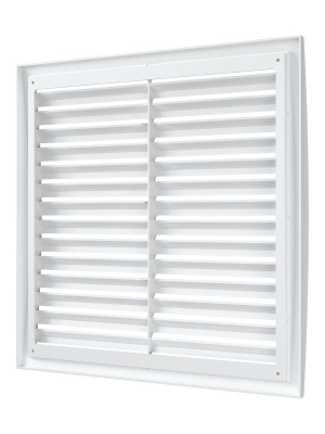 Решетка вентиляционная РР разъемная 350х350 пластик ERA