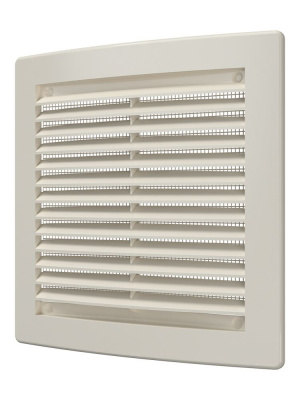 Решетка вентиляционная РЦ сетка 150х150 пластик Ivory ERA