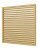 Экран радиаторный ПР фланец 600х600 пластик Beige ERA