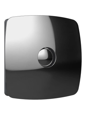 Вентилятор накладной RIO D100 обр.клапан Chrome DICITI